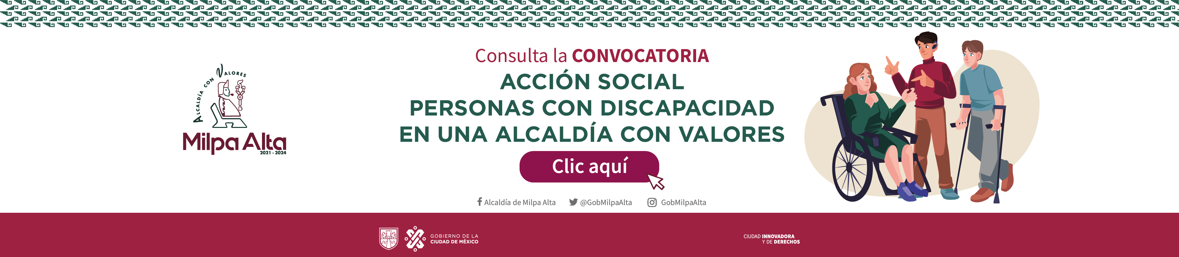 Convocatoria ACCION SOCIAL A PERSONAS CON DISCAPACIDAD