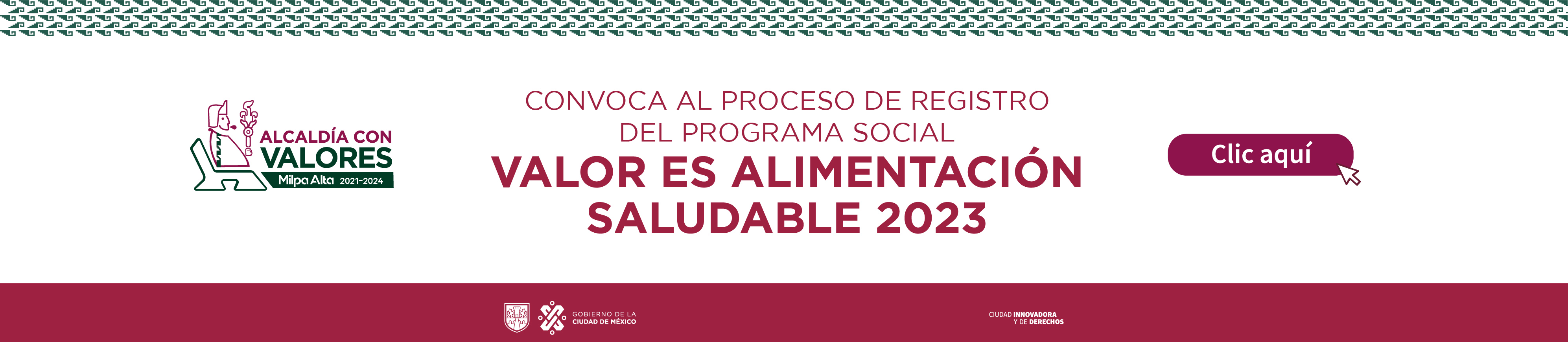 Convocatoria Programa Social Calor es Alimentación Saludable 2023