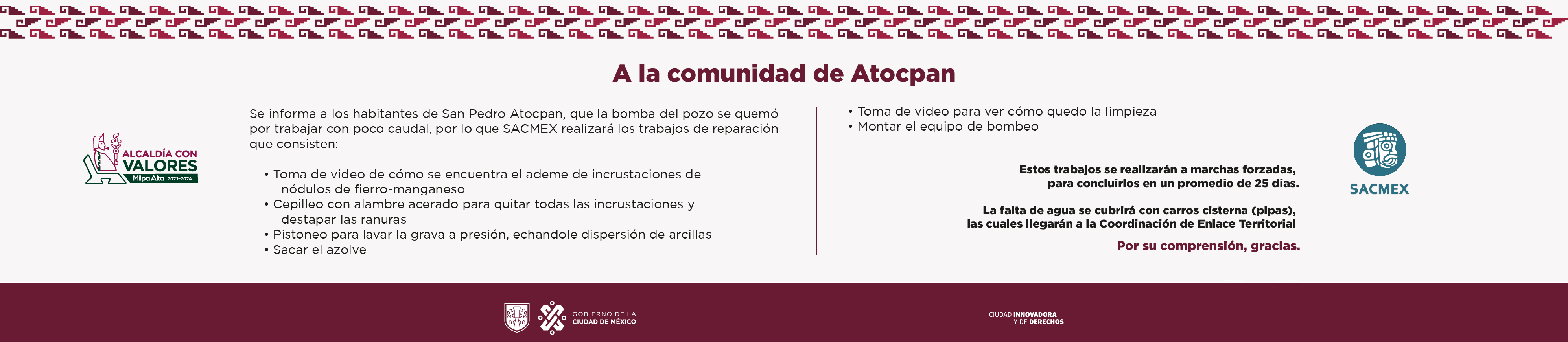 Aviso Agua